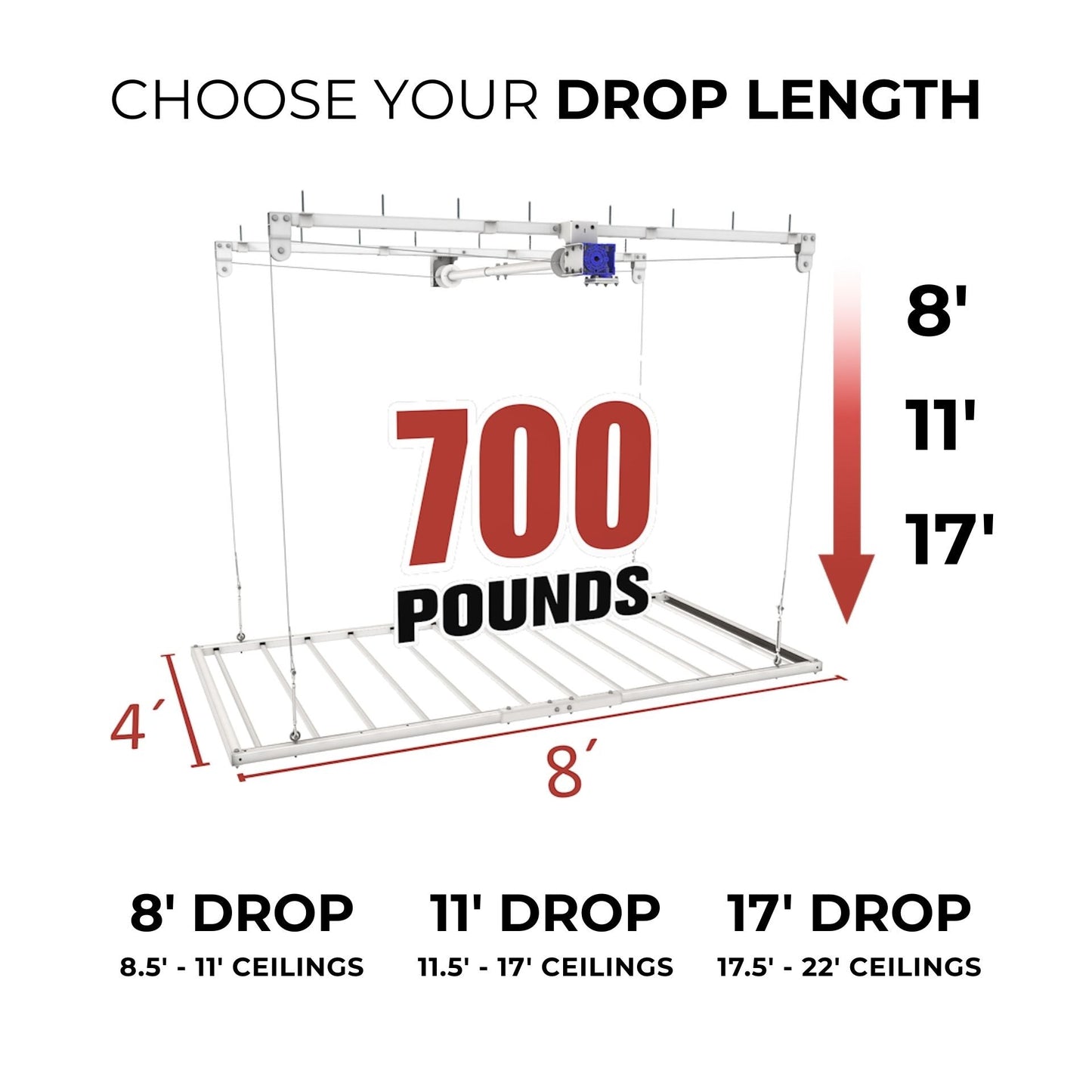 4'X8' Storage Elevator™ PRO