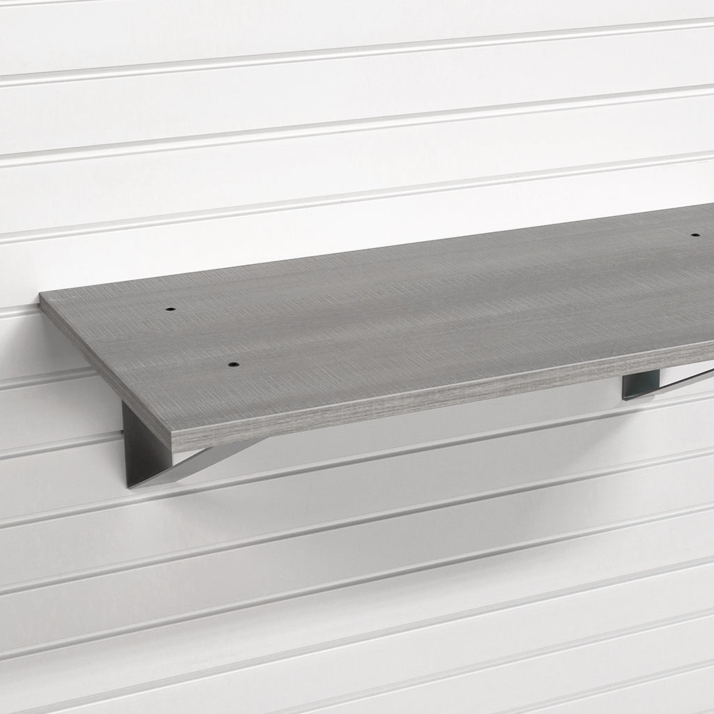 StoreWALL 32" x 16" Barnwood Shelf (2 Pack)