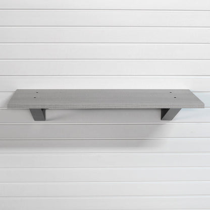 StoreWALL 32" x 12" Barnwood Shelf (3 Pack)