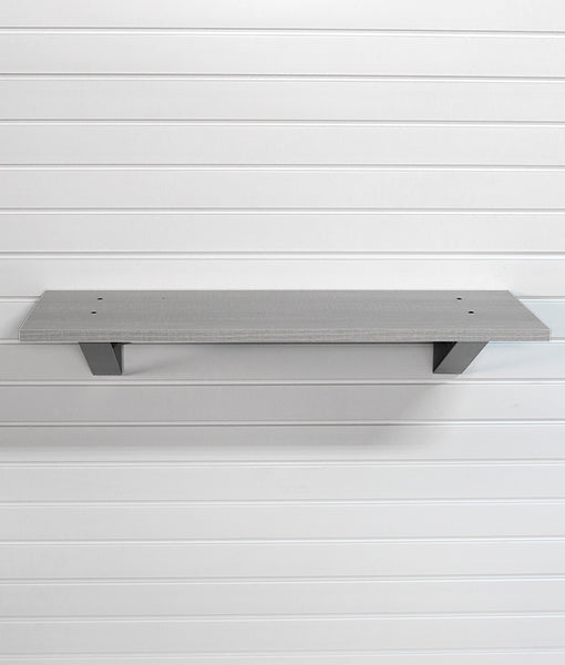 StoreWALL 32" x 12" Barnwood Shelf (2 Pack)