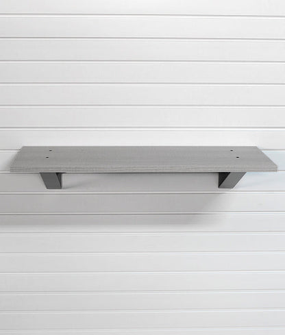 StoreWALL 32" x 12" Barnwood Shelf (2 Pack)