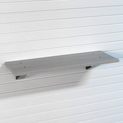 StoreWALL 32" x 12" Barnwood Shelf (2 Pack)