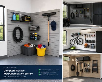 Complete Garage Wall Organization Systems