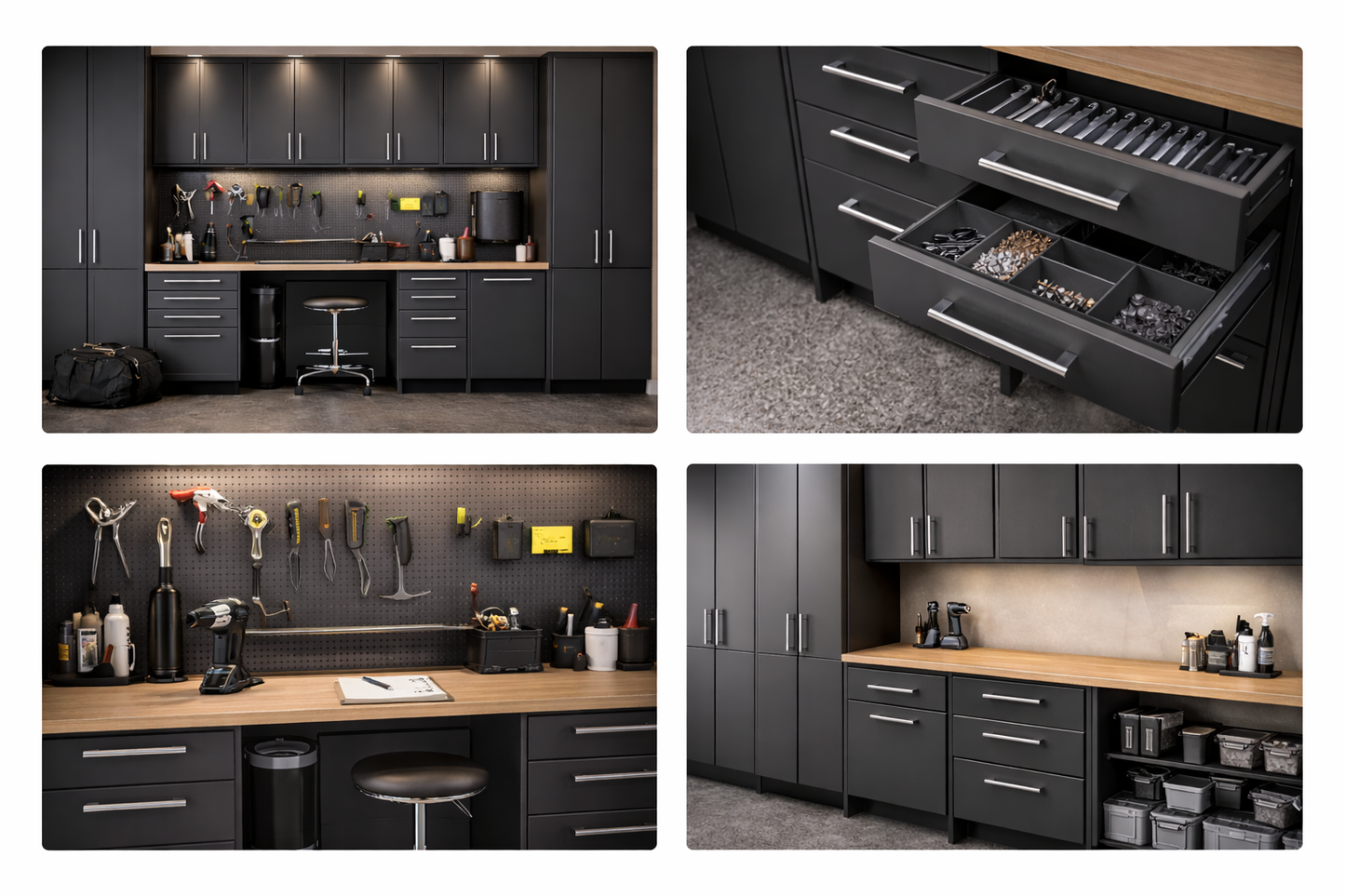 Complete Garage Cabinet System- Built for Everyday Use- Most Popular
