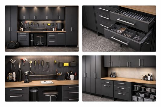 Complete Garage Cabinet System- Built for Everyday Use- Most Popular