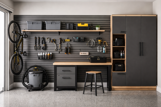 Starter Garage Cabinet System