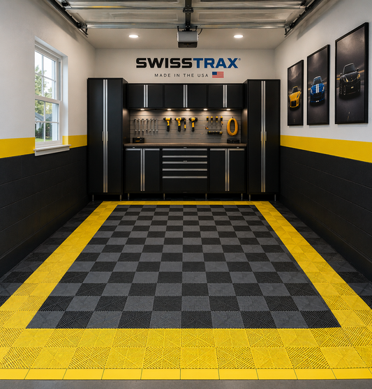 1-Car Garage Flooring System – Swisstrax
