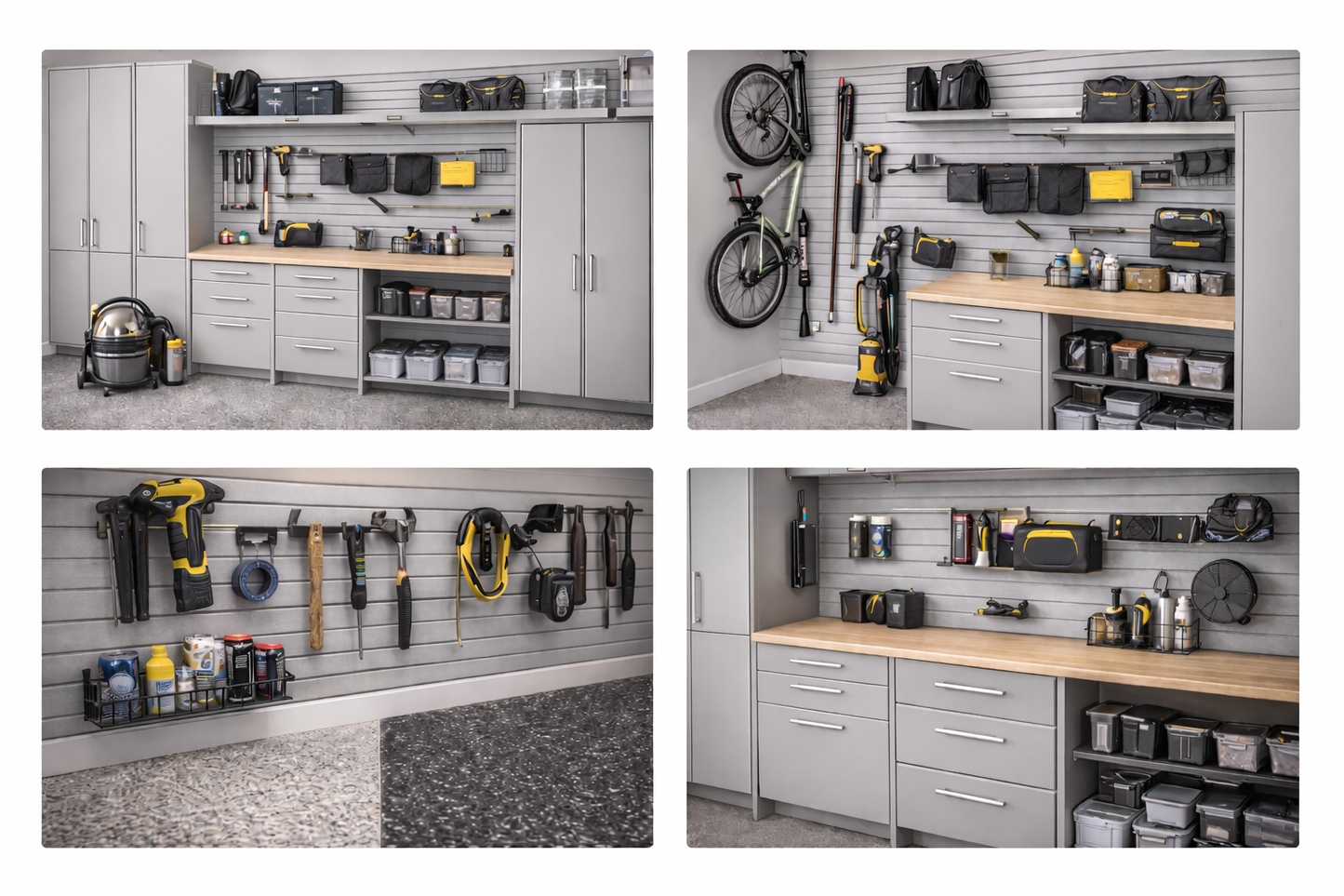 Essential Garage Cabinet System- Clean, Simple, Built Right