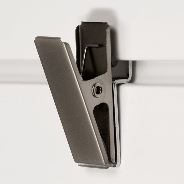 StoreWALL Brushed Chrome Clip