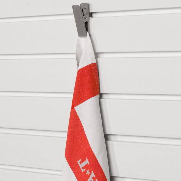 StoreWALL Brushed Chrome Clip